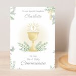 Personalised 'On Your First Holy Communion' Card - Image 4