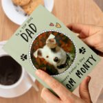 Personalised 'From The Dog' Photo Upload Greeting Card - Image 3