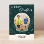 Personalised 'Merry Christmas' Photo Upload Card - Image 6