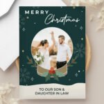 Personalised 'Merry Christmas' Photo Upload Card - Image 7