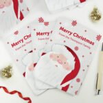 Personalised Santa Design Christmas Cards (10 Pack)
