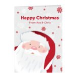 Personalised Santa Design Christmas Cards (10 Pack) - Image 7
