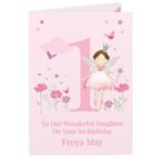 Personalised Children's Fairy Princess Design Birthday Card - Image 6