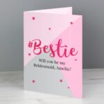 Personalised '#Bestie' Greeting Card - Image 3