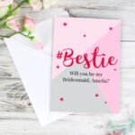 Personalised '#Bestie' Greeting Card - Image 4