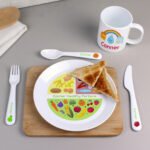 Personalised Children's Healthy Eating 3-Piece Plastic Cutlery Set - Image 4