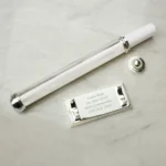 Personalised Any Message Plain Silver Plated Certificate Holder - Image 3