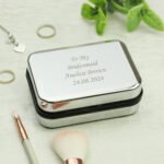 Personalised Any Message Sterling Silver Heart Necklace & Chrome Plated Gift Box - Image 4