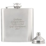Personalised Any Message Stainless Steel Hip Flask - Image 7