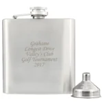 Personalised Any Message Stainless Steel Hip Flask - Image 8