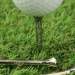 Personalised Name Only Pack of 4 Silver Metal Golf Tees - Image 4