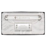 Personalised 'On Your Christening' Silver Plated Certificate Holder - Image 5