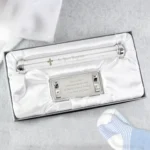 Personalised 'On Your Baptism' Silver Plated Certificate Holder - Image 4