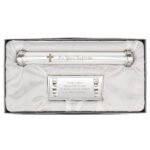 Personalised 'On Your Baptism' Silver Plated Certificate Holder - Image 5