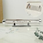 Personalised Any Message 'Wedding Day' Silver Plated Certificate Holder - Image 4