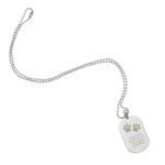 Personalised Paw Prints Motif Stainless Steel Dog Tag Necklace - Image 7