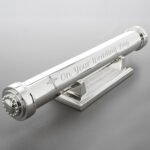 Personalised Any Message Cross Motif Silver Plated Certificate Holder - Image 3