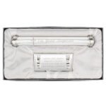Personalised Any Message Cross Motif Silver Plated Certificate Holder - Image 6