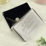 Personalised 'To My Beautiful Mum' Rectangular Silver Nickel Plated Jewellery Box - Image 5