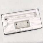 Personalised Any Message Silver Plated Certificate Holder - Image 2