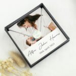 Personalised Silver Finish Disc Necklace & Photo Upload Gift Box - Image 3