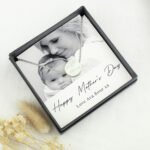 Personalised Silver Finish Disc Necklace & Photo Upload Gift Box - Image 4