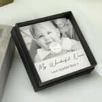 Personalised Silver Finish Disc Necklace & Photo Upload Gift Box - Image 6
