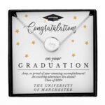 Personalised Graduation Sentiment Silver Tone Disc Necklace & Gift Box - Image 5