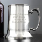 Personalised Any Message Stainless Steel Tankard