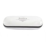 Personalised Decorative Chrome Plated Glasses Case - Image 3