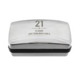 Personalised Birthday Big Age Chrome Plated Cufflink Box - Image 4