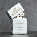 Personalised 'The World's Greatest' Chrome Plated Lighter - Image 4