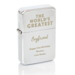 Personalised 'The World's Greatest' Chrome Plated Lighter - Image 7