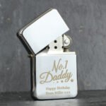 Personalised 'No.1 Daddy' Chrome Plated Lighter