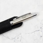 Personalised Name Only Classic Pen & Pouch Set - Image 3