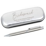 Personalised Any Message Chrome Plated Pen & Gift Box Set - Image 5