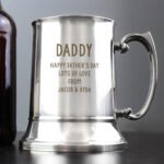 Personalised Name & Message Stainless Steel Tankard
