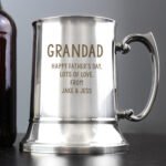 Personalised Name & Message Stainless Steel Tankard - Image 5