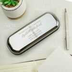 Personalised Religious Cross Design Chrome Plated Pen & Gift Box Set - Image 4