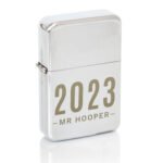 Personalised Year & Name Chrome Plated Lighter - Image 5