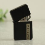 Personalised Any Message Black Lighter - Image 6