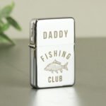 Personalised 'Fishing Club' Chrome Plated Lighter - Image 3