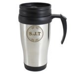 Personalised Monogram Stainless Steel Thermal Travel Mug - Image 2