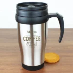 Personalised 'It's Coffee O'Clock' Stainless Steel Thermal Travel Mug