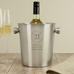 Personalised Birthday & Anniversary Stainless Steel Ice Bucket - Image 2