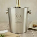 Personalised Birthday & Anniversary Stainless Steel Ice Bucket - Image 4