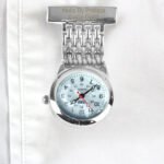 Personalised Any Message Nurse's Stainless Steel Plated Fob Watch - Image 3