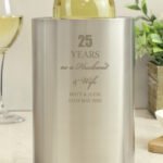 Personalised Anniversary Stainless Steel Wine Cooler - Image 2