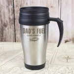 Personalised Fish Motif Stainless Steel Travel Mug - Image 4