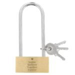Personalised Any Message Heart Motif Padlock - Image 4